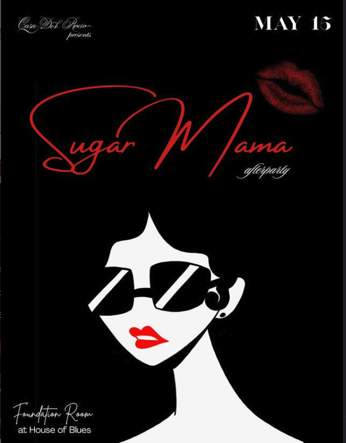 Sugar Mama afterparty flyer — May 15, Foundation Room